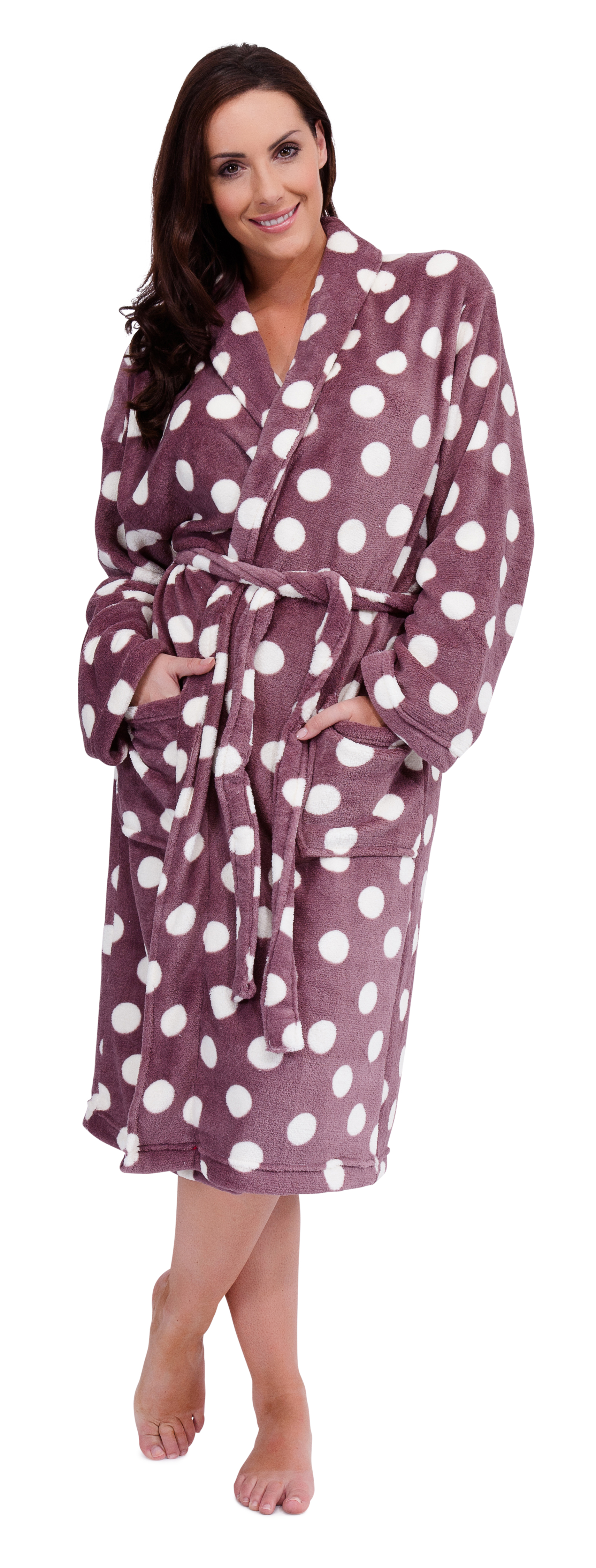 Ladies Long Luxury Coral Fleece Dressing Gowns Bath Robes Womens ... Ladies Long Luxury Coral Fleece Dressing Gowns Bath Robes Womens ...